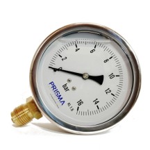 Brass Fitting Bourdon Pressure Gauge