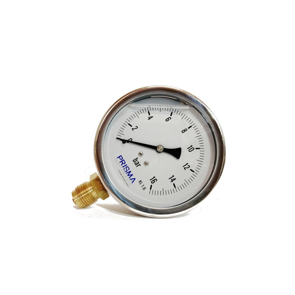Brass Fitting Bourdon Pressure Gauge Brass Fitting Bourdon Pressure Gauge