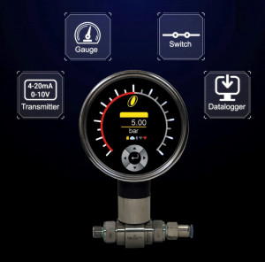 OGauge - Manomètre, pressostat, transmetteur de pression et enregistreur de données