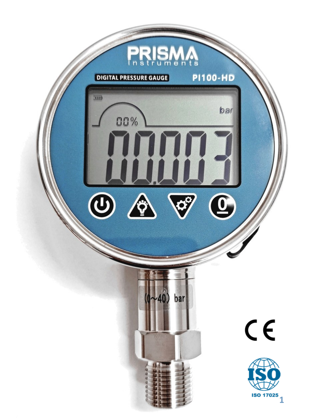 PI 100-HD échelle (0-600 à 1000)