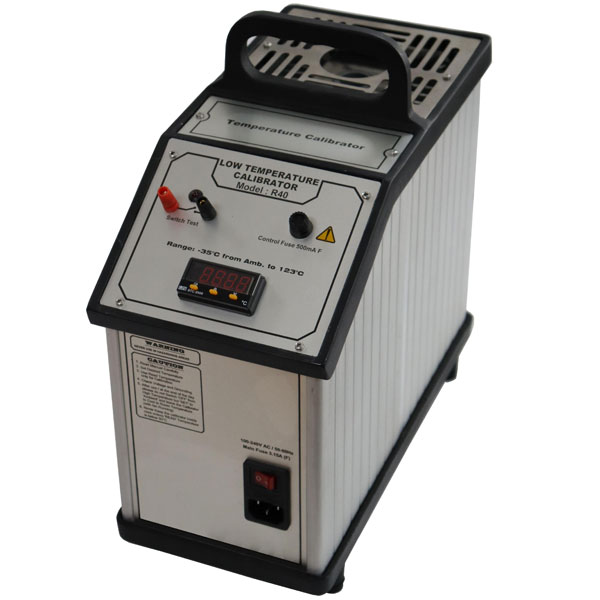 Calibrateur à bloc de refroidissement pour températures inférieures à zéro – R40